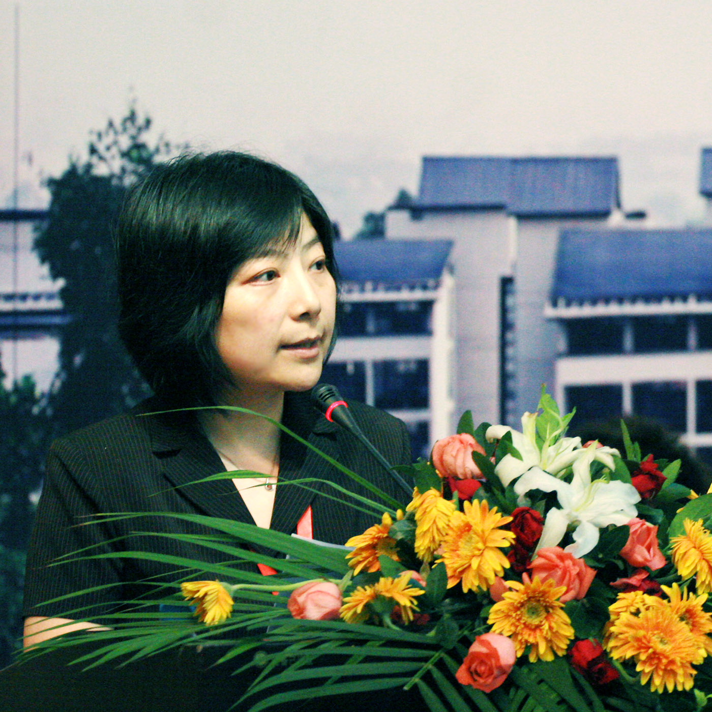 财务处处长李岚作了《重庆理工大学2009年财务决算、2010年财务预算情况报告》