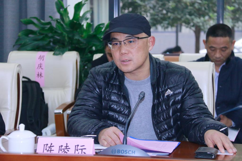 宁海县人民政府副县长陈陵际介绍了宁海县的市情及产业发展的有关情况