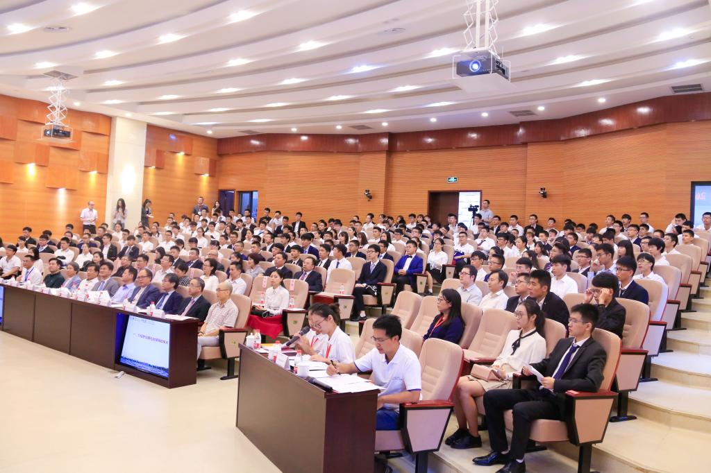 两江国际学院2017级新生开学典礼现场