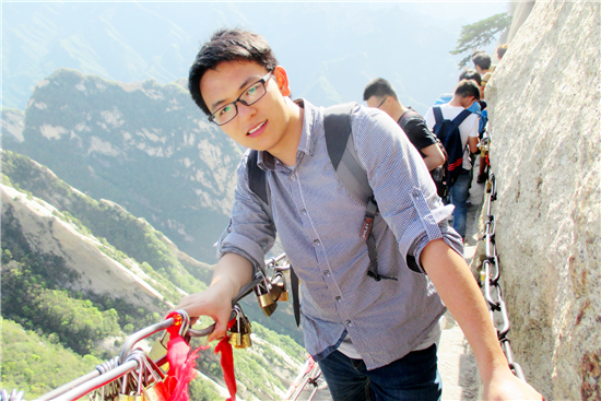 闲暇之余李方珍选择旅行陶冶身心