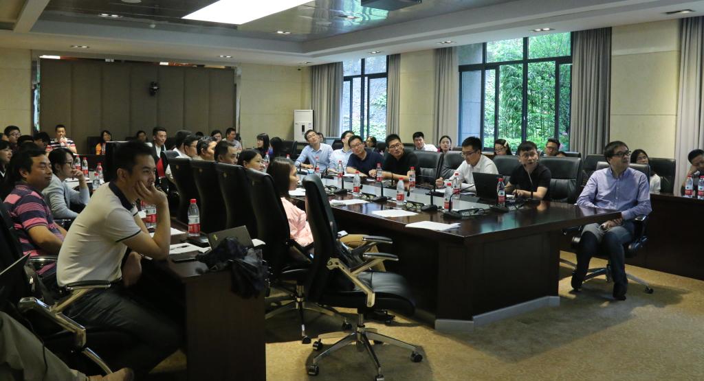 2016级学生交接工作会现场