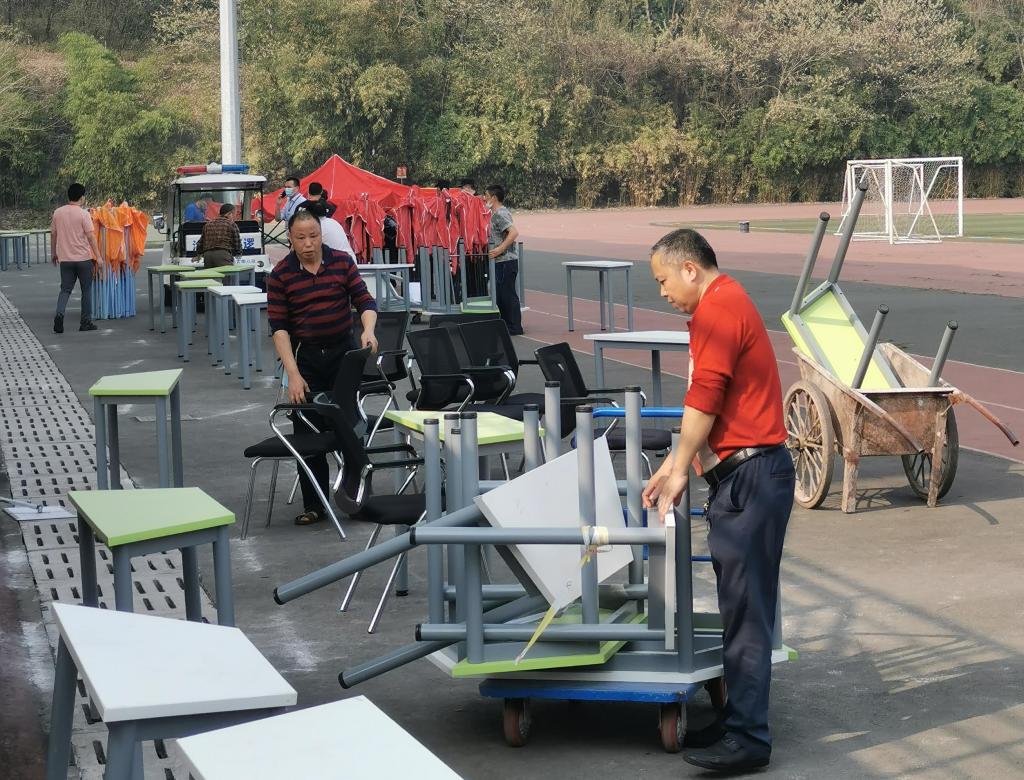 [抗疫有“理”]积极应对疫情 后勤保障显担当